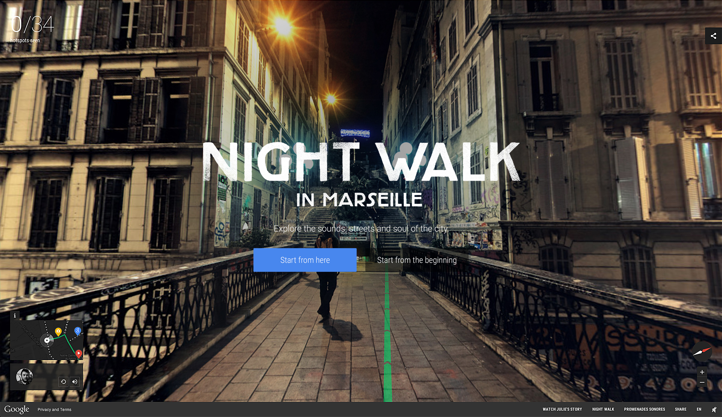 Google Nightwalk